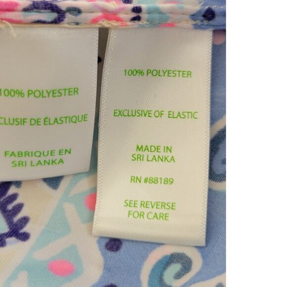 Lilly Pulitzer Top Womens Large Nevie Off Shoulder Macadamia Haute Nature NWOT - Picture 11 of 12